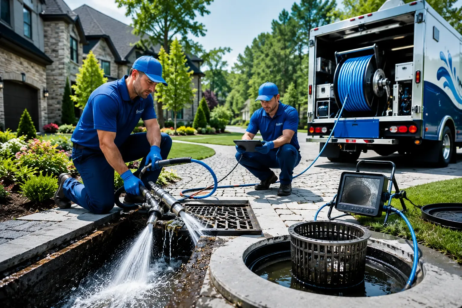 Local outdoor drain cleaning professionals in Hudson, IL