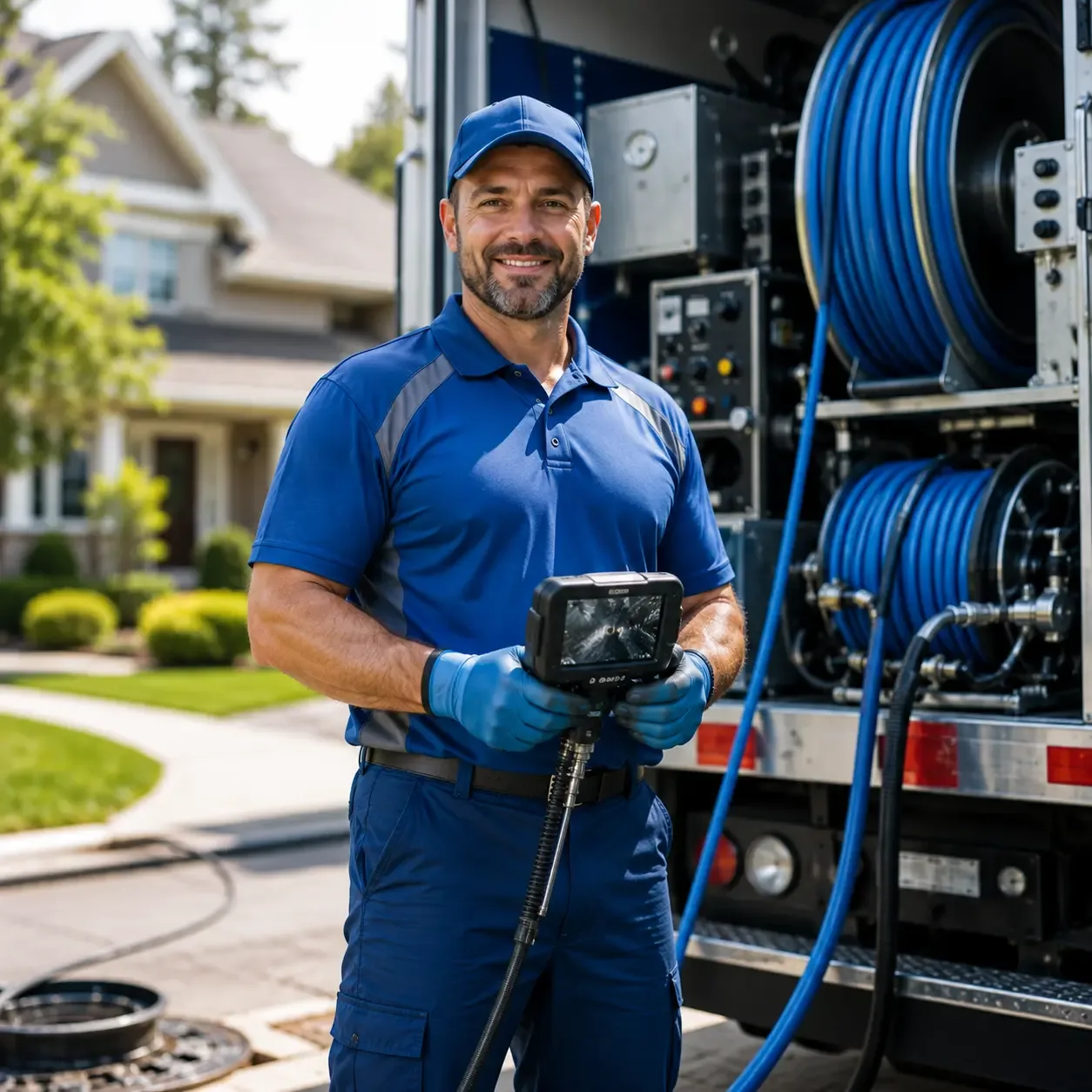 Local outdoor drain cleaning specialists in Hudson, IL